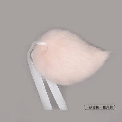 Set Orejas y Cola de Conejo de Peluche – Accesorio Therian para Cosplay