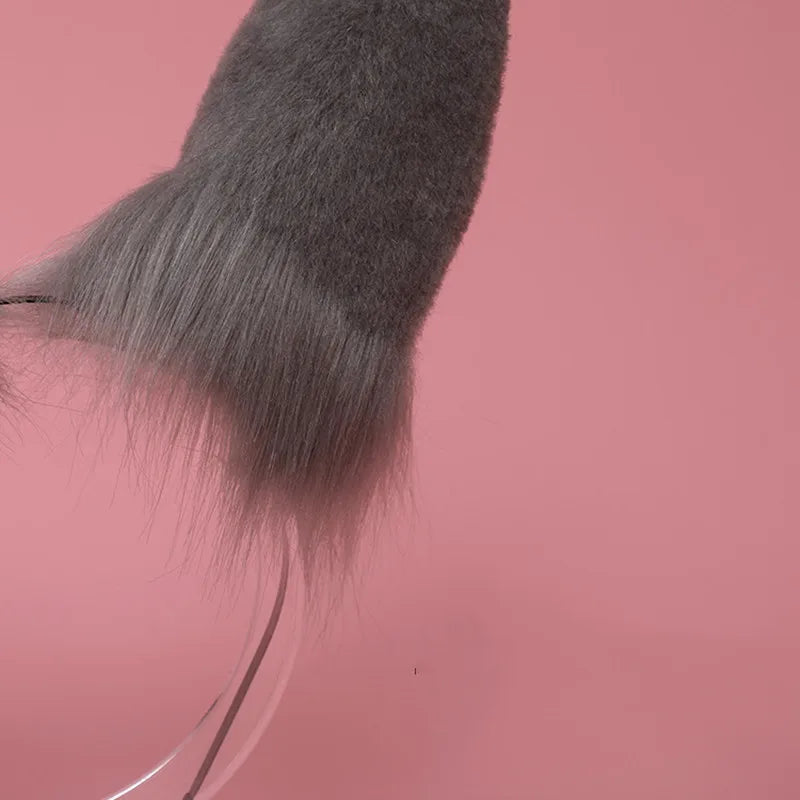 Set Orejas y Cola de Conejo de Peluche – Accesorio Therian para Cosplay